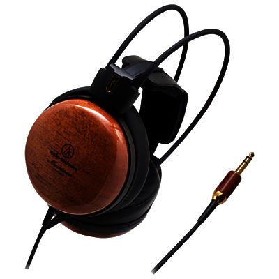 Audio-Technica ATH-W1000Z Audiophile Closed-Back Over-Ear Headphones, Teak